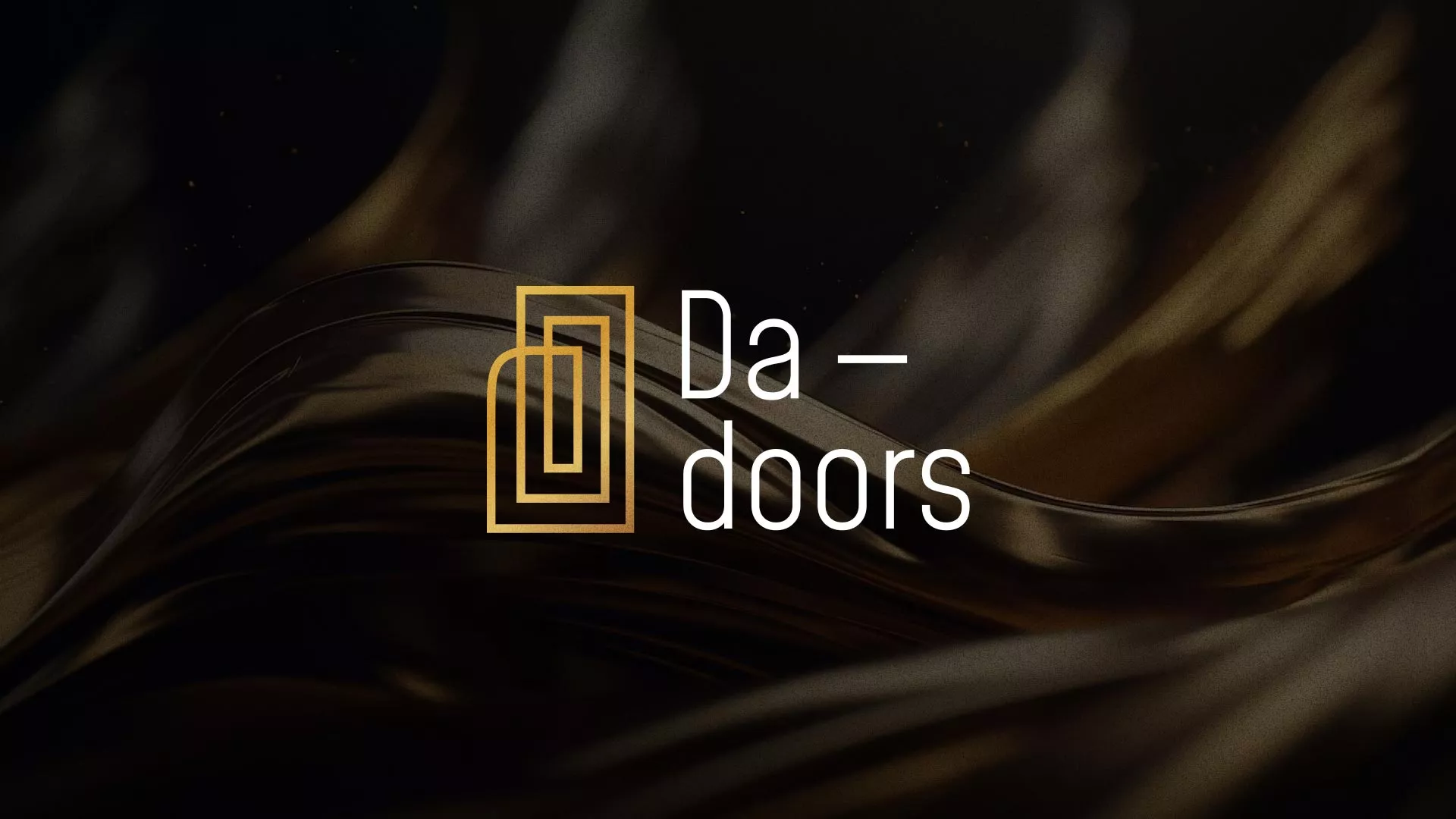 Разработка логотипа для компании «DA-DOORS» в Лузе